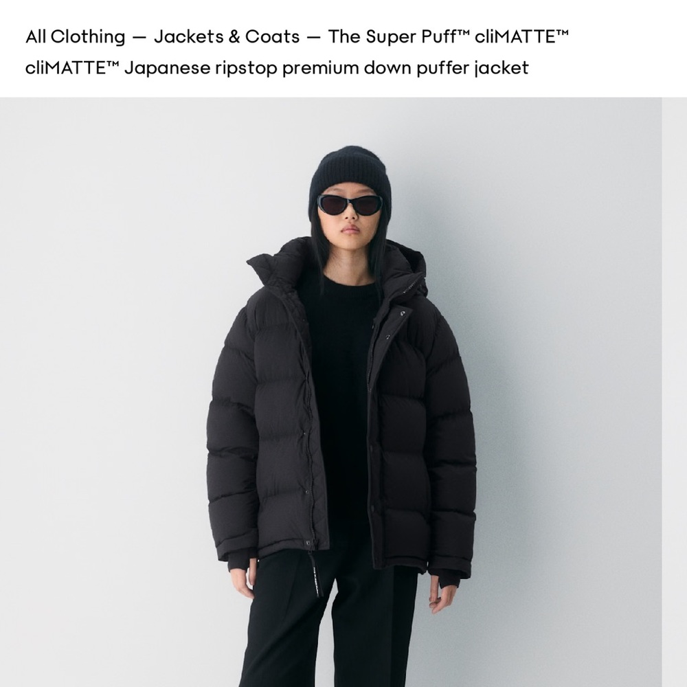 Aritzia SuperPuff Jacket Original